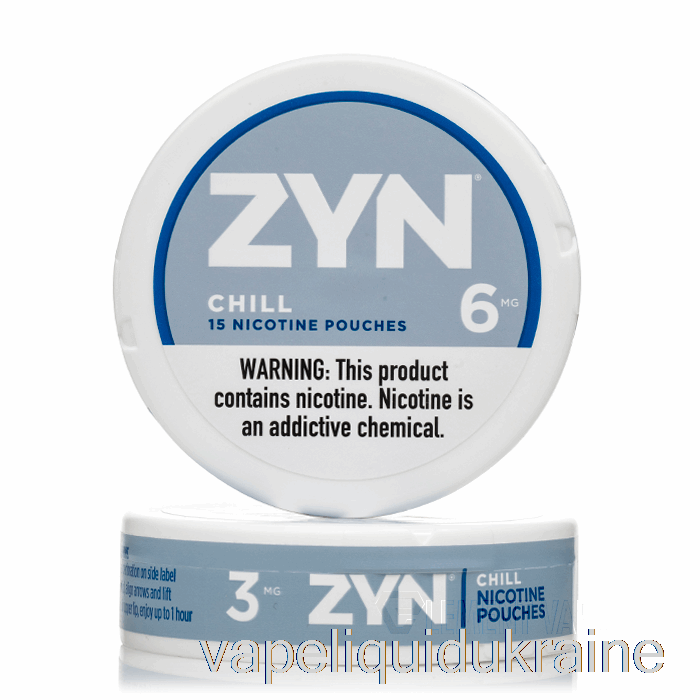 Vape Liquid Ukraine ZYN Nicotine Pouches - CHILL 6mg (5-PACK)